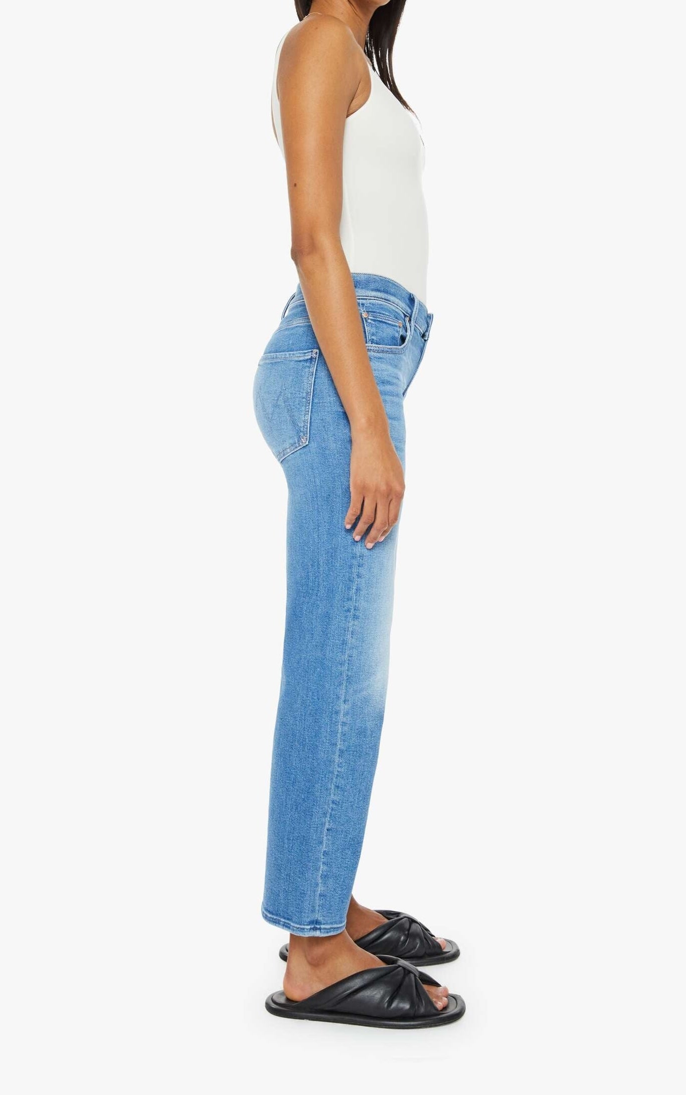 MID RISE RAMBLER ZIP ANKLE IN OUT OF THE BLUE