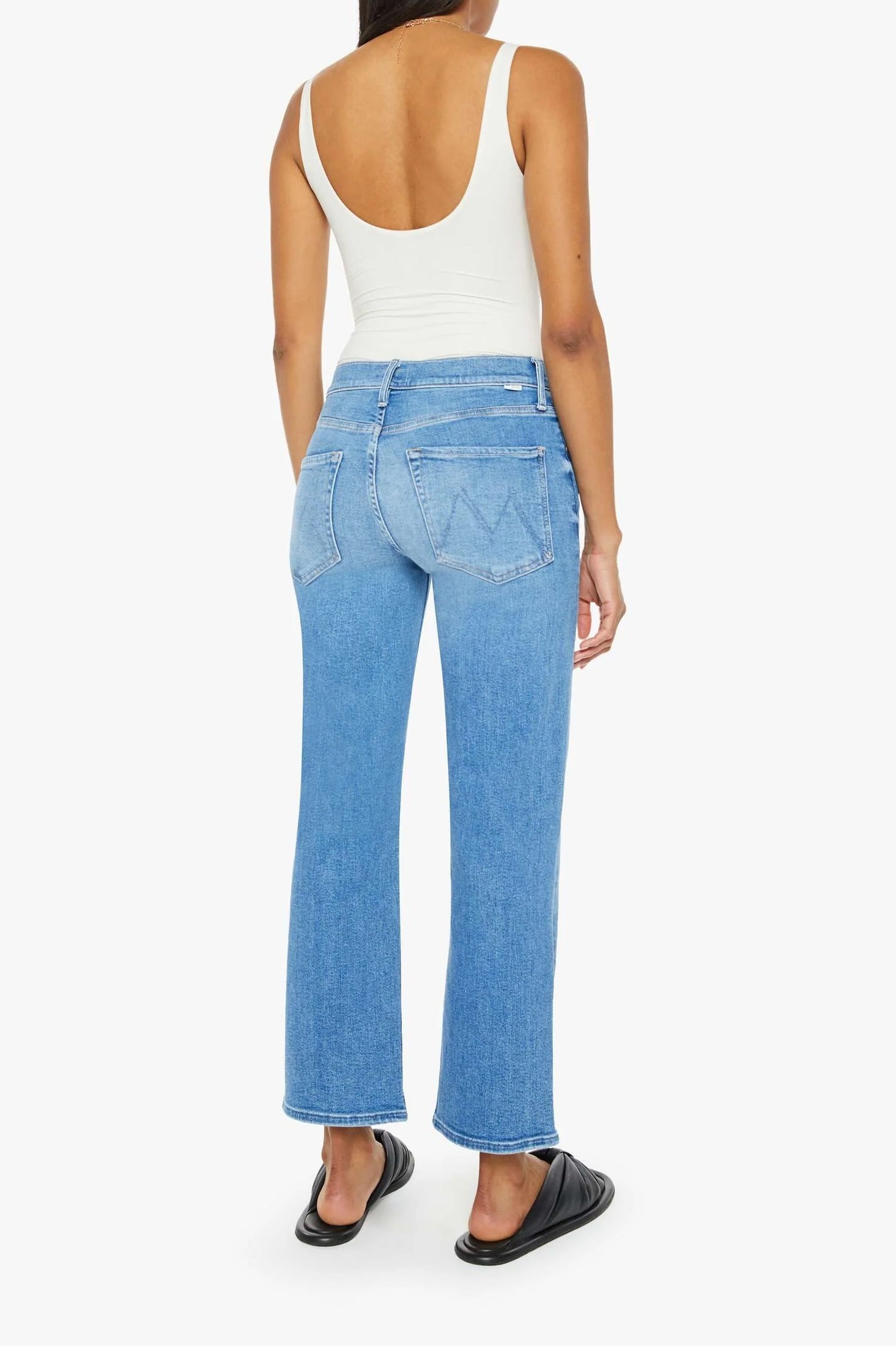 MID RISE RAMBLER ZIP ANKLE IN OUT OF THE BLUE