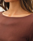 ESSENTIAL BOATNECK TOP