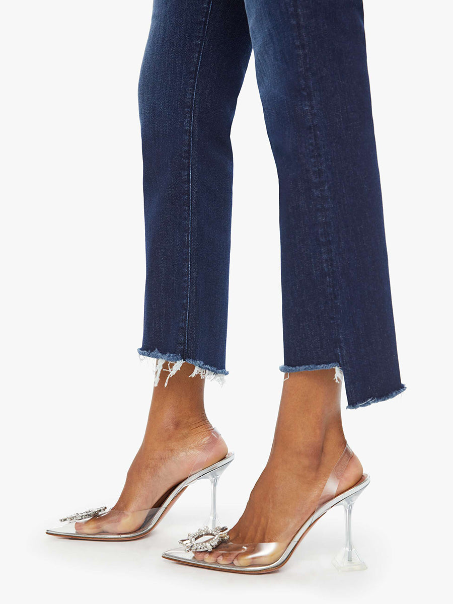 INSIDER CROP STEP FRAY HEM IN OFF LIMITS