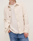 SEAN SHIRT JACKET IN JUTE