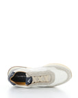 SLOW PERFORATED SUEDE & LEATHER SNEAKER