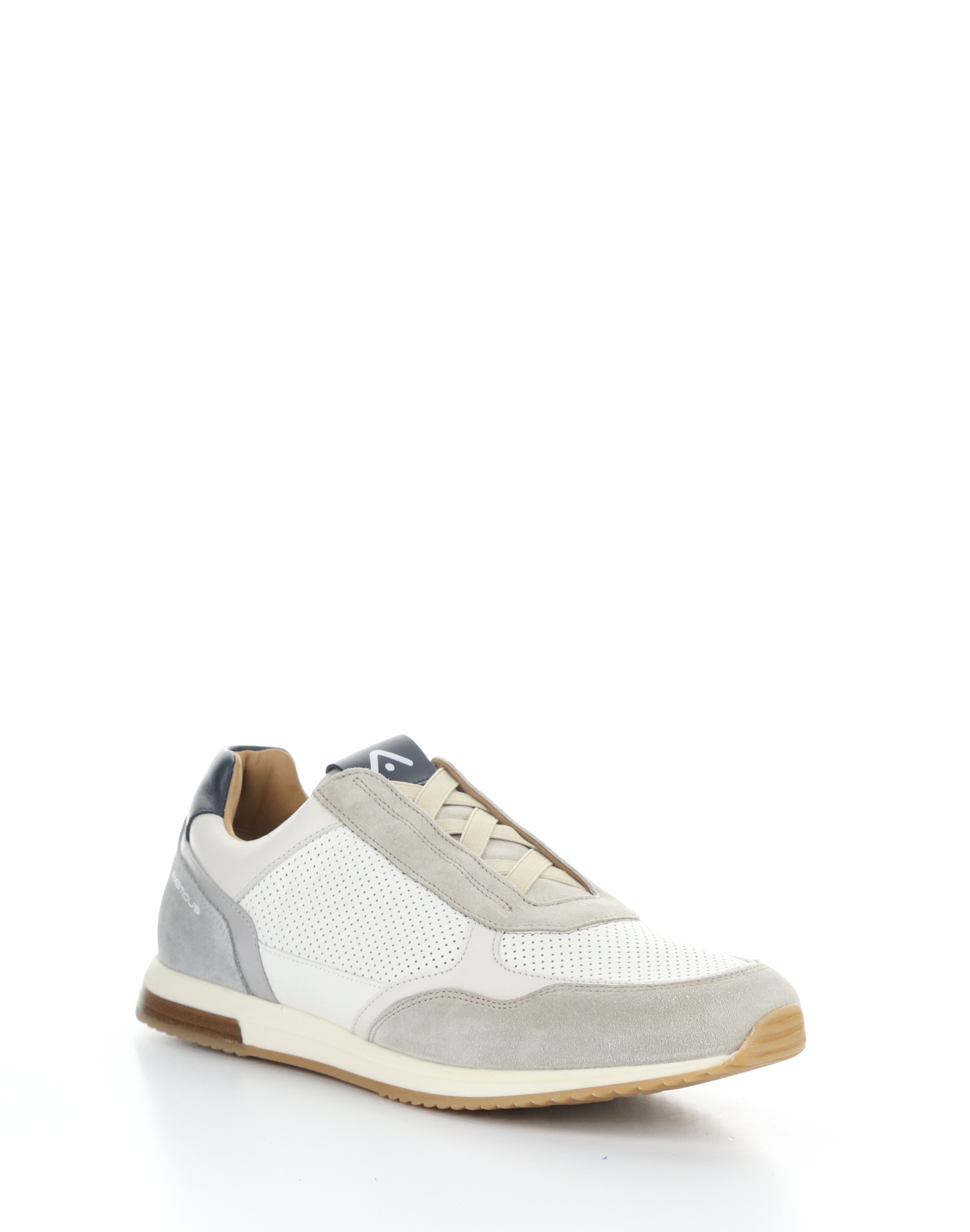 SLOW PERFORATED SUEDE & LEATHER SNEAKER