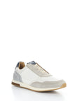 SLOW PERFORATED SUEDE & LEATHER SNEAKER