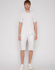 LINEN BLEND SHORT SLEEVE SHIRT