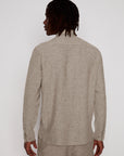 LINEN BLEND LONG SLEEVE SHIRT