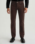 TELLIS CORDUROY MODERN SLIM IN RAW UMBER