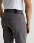 TELLIS MODERN SLIM SUEDED SATEEN IN FOLKESTONE GREY