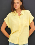 ROLLED SHORT SLEEVE SHIRT