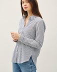 STRIPED LONG SLEEVE SHIRT