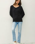 MODAL DOLMAN SLEEVE TOP