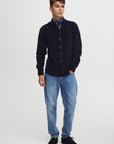 ANTON LONG SLEEVE BABY CORD SHIRT