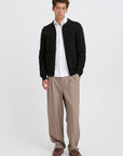 *COMING SOON* CFDIEGO KNIT FULL ZIP CARDIGAN WITH COLLAR