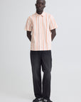 BHABAN VERTICAL STRIPE SHORT SLEEVE SHIRT