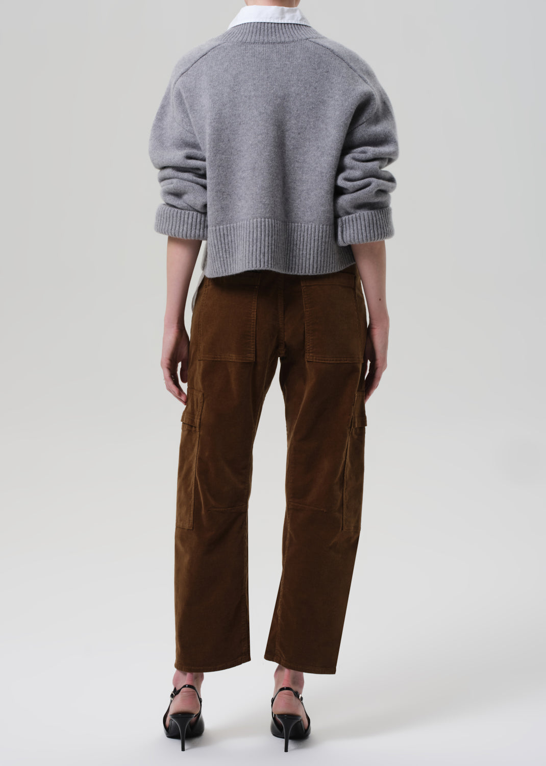 MARCELLE CORDUROY CARGO IN MANUKA