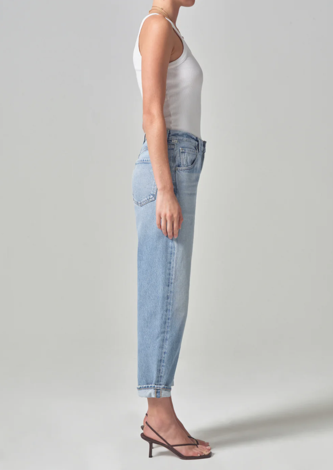 Bow leg cut jeans hotsell