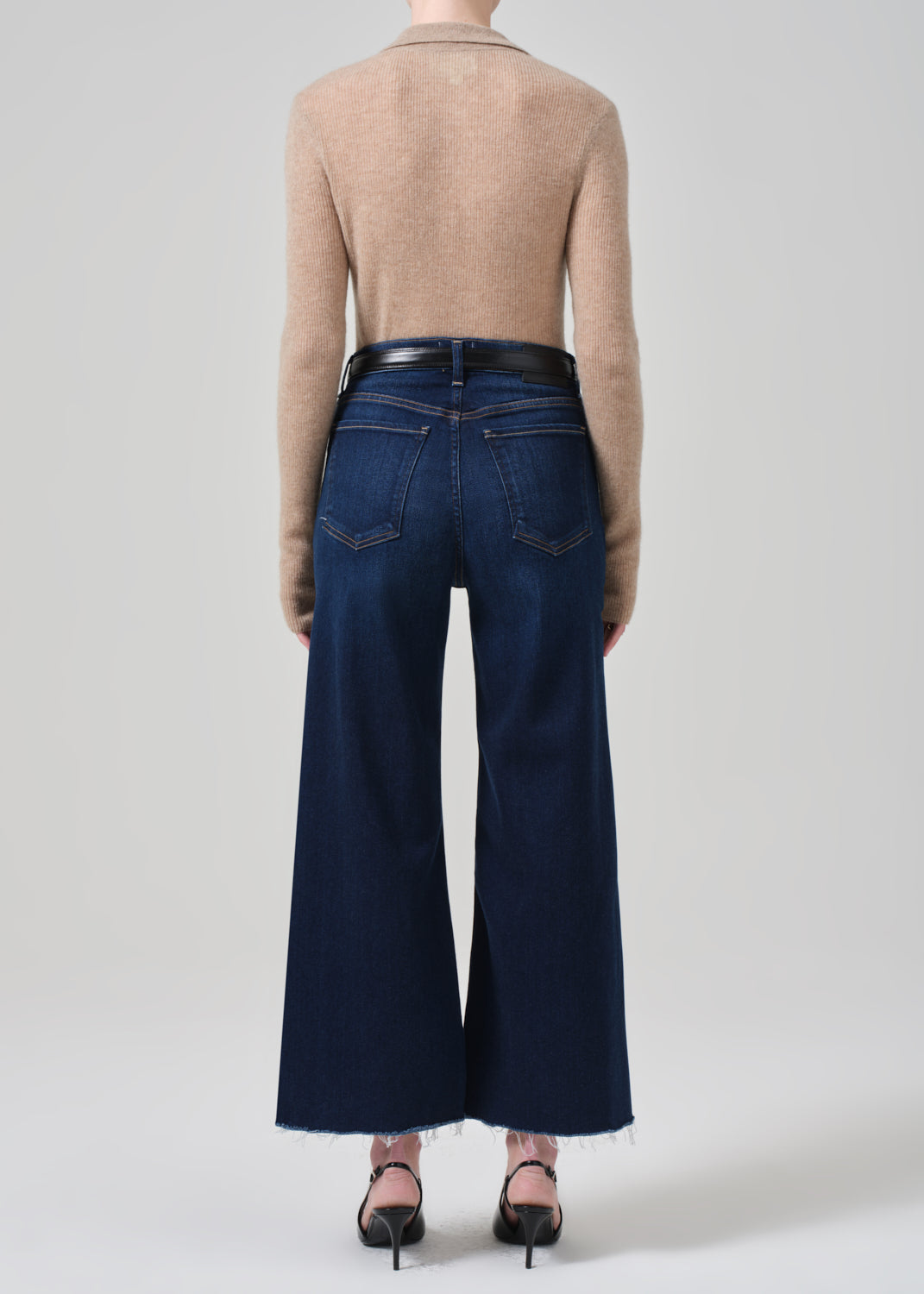 LYRA WIDE LEG CROP IN LOTUS