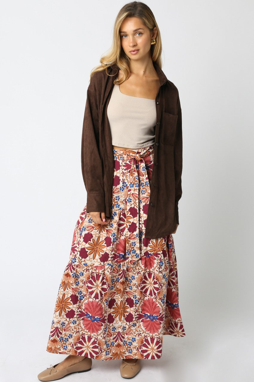 ULTRASUEDE OVERSHIRT