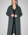 LARGE LAPEL WOOL COAT