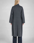 LARGE LAPEL WOOL COAT