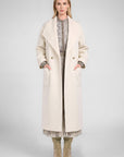 LARGE LAPEL WOOL COAT