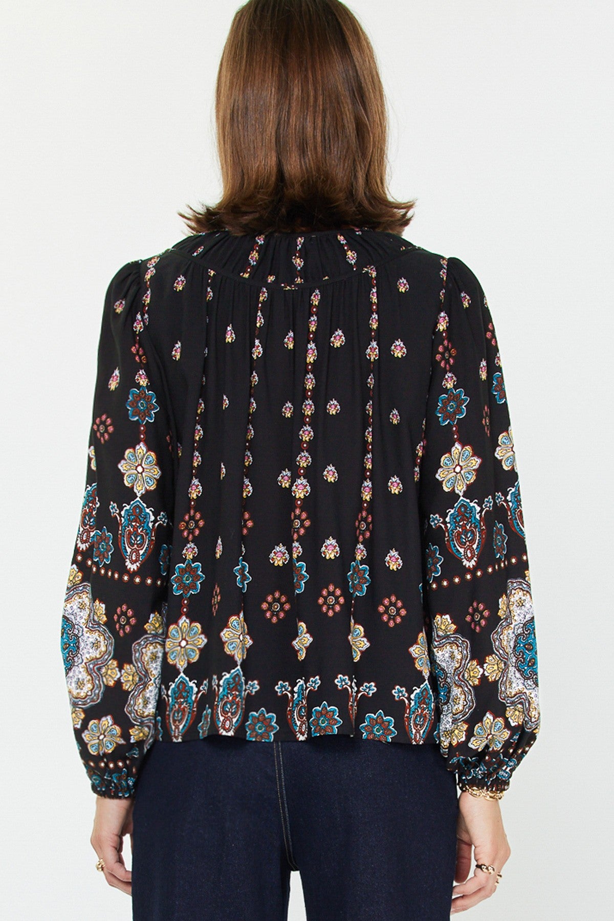 BOHO PEASANT BLOUSE
