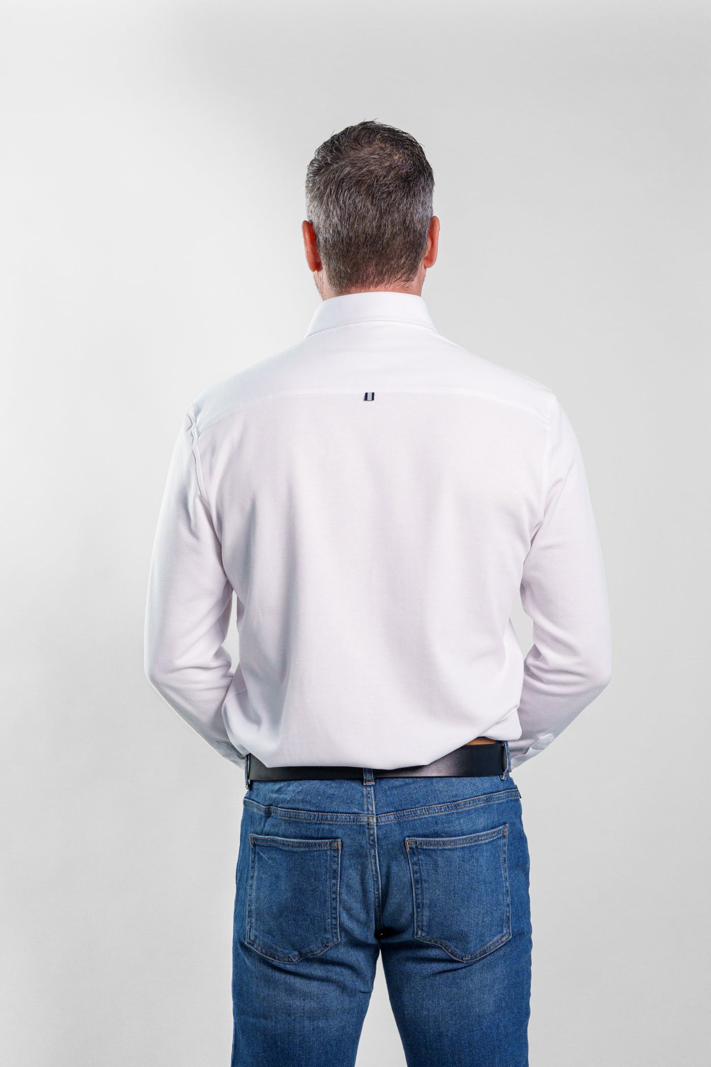 LONG SLEEVE PIQUE SHIRT