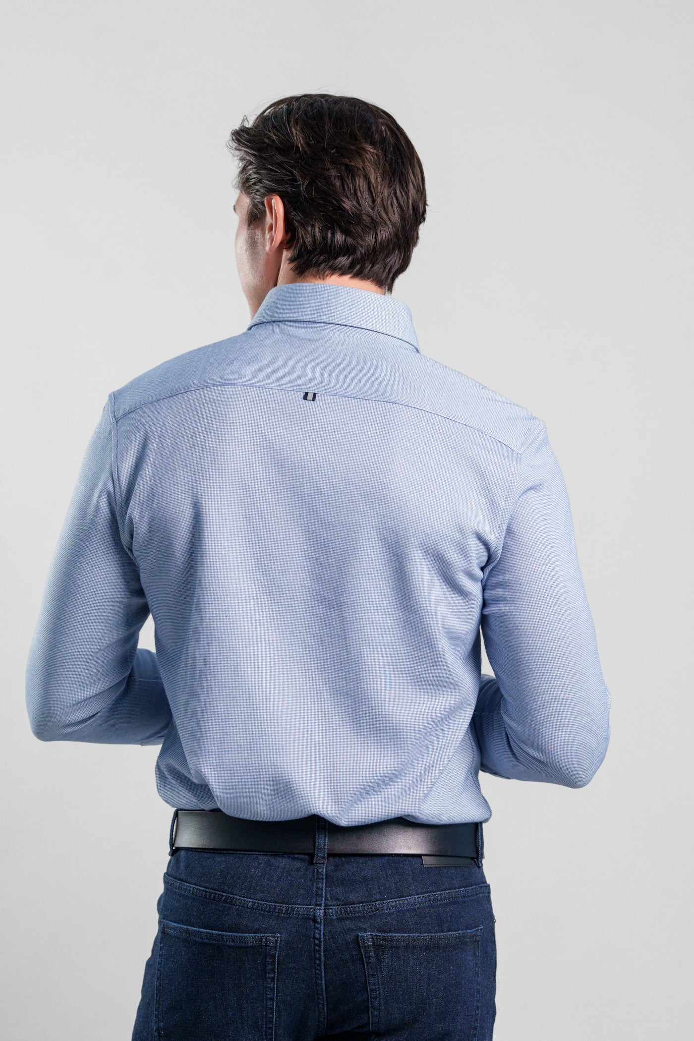 LONG SLEEVE PIQUE SHIRT