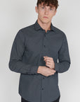 MATROSTOL BN MICRO FLOWER LONG SLEEVE SHIRT