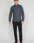 MATROSTOL BN MICRO FLOWER LONG SLEEVE SHIRT