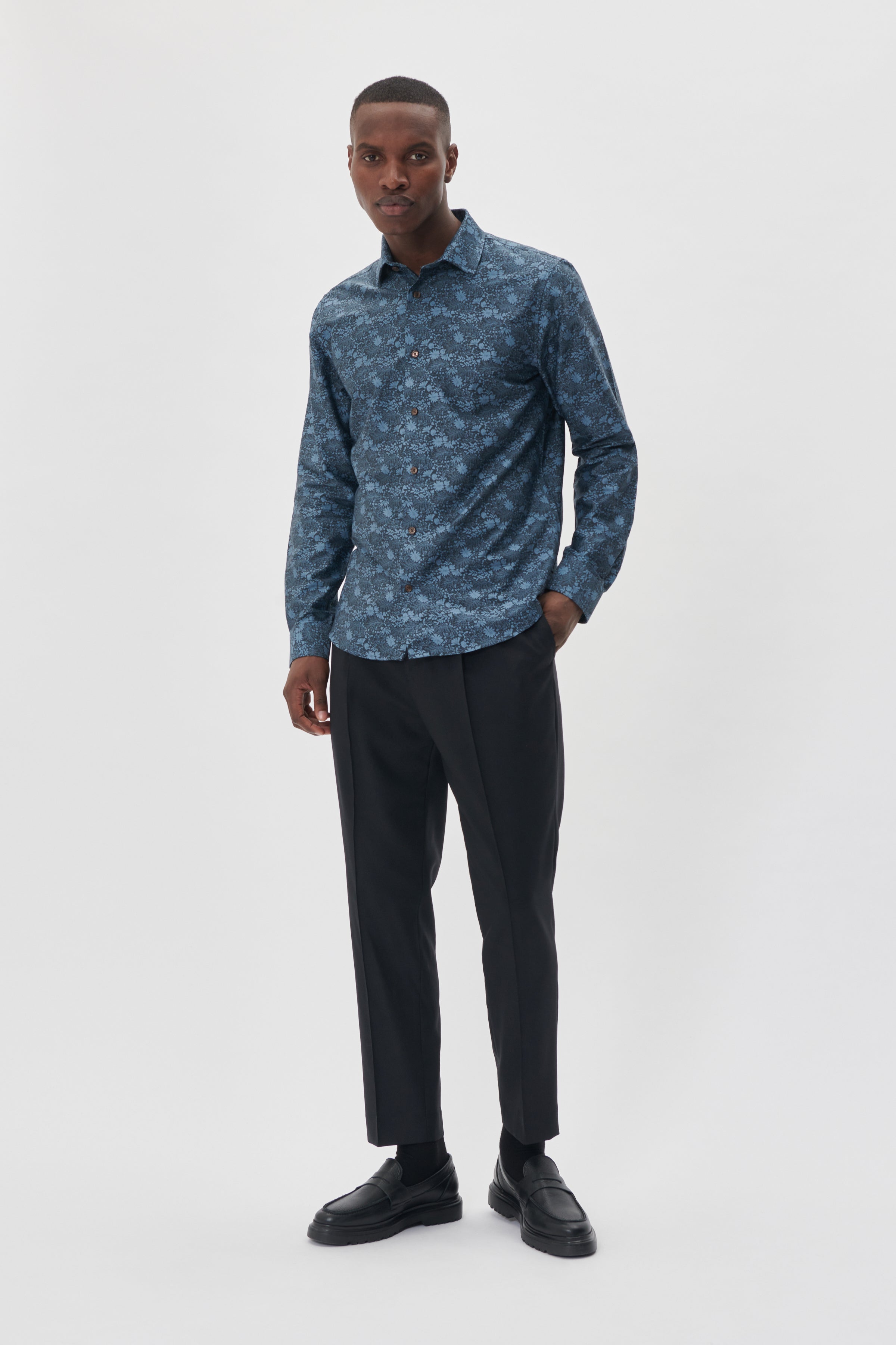 MATROSTOL MULTI FLORAL LONG SLEEVE SHIRT