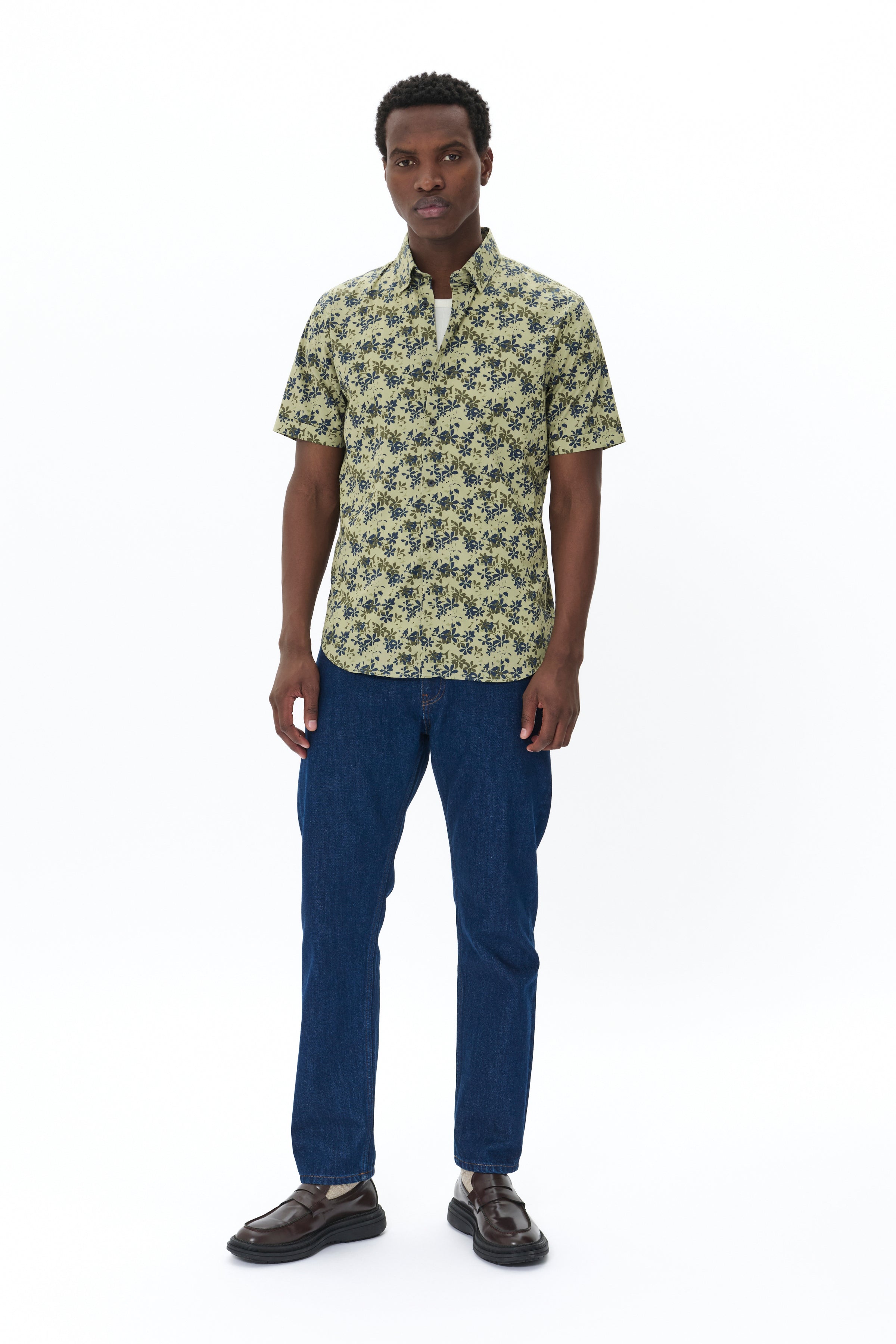 MATROSTOL SHORT SLEEVE BUTTON UP SHIRT