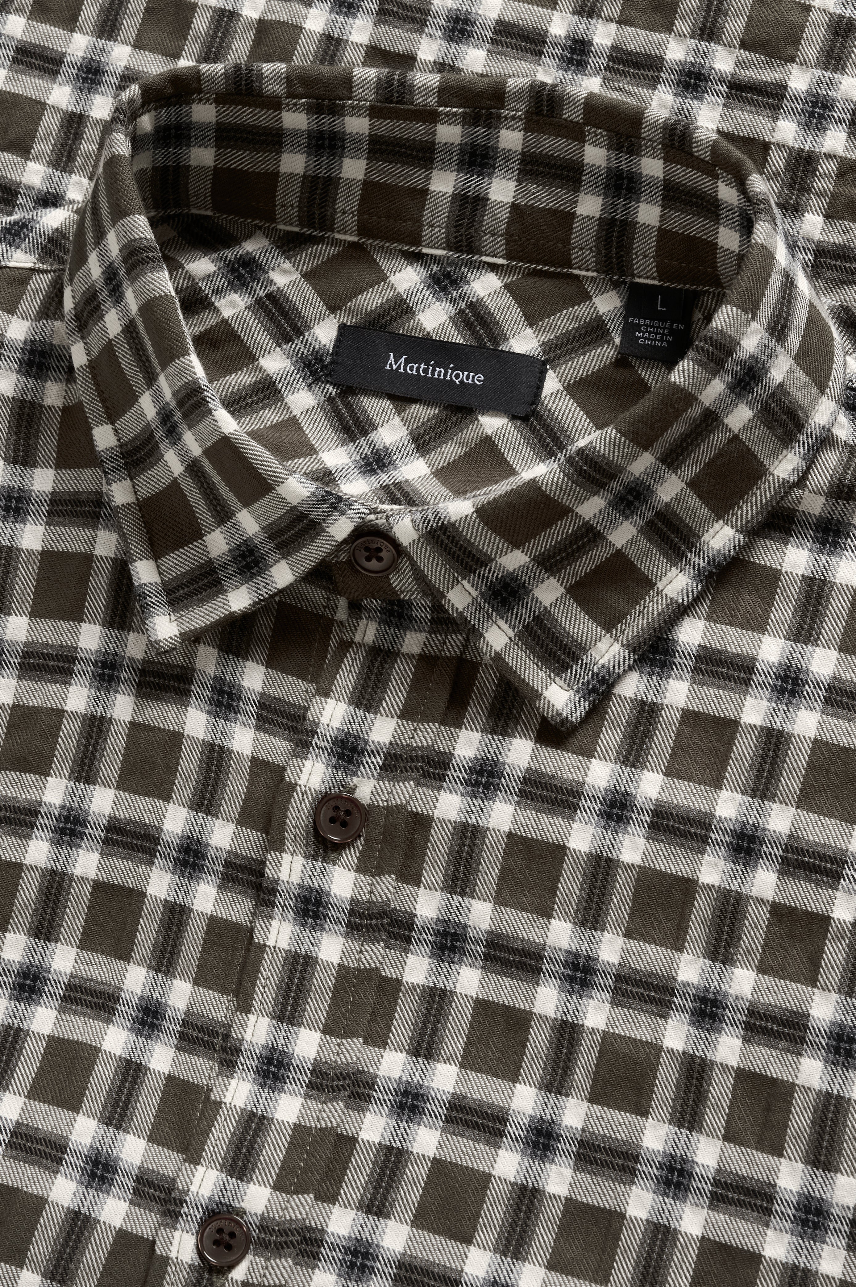 MACHRISTALDO CHECKED LONG SLEEVE SHIRT