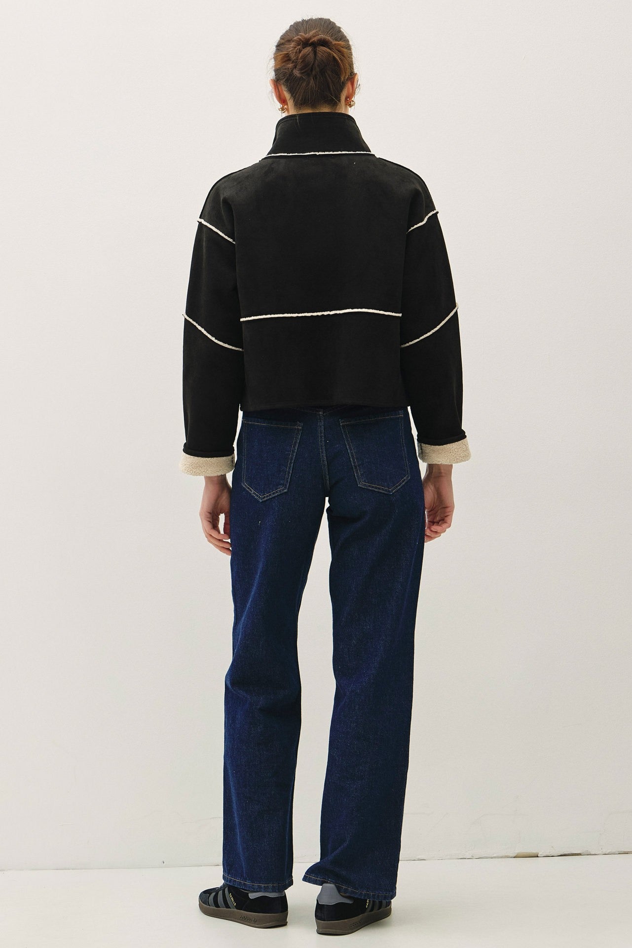 REVERSE SEAM SHERPA JACKET