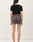 PATCH POCKET TENCEL SHORTS