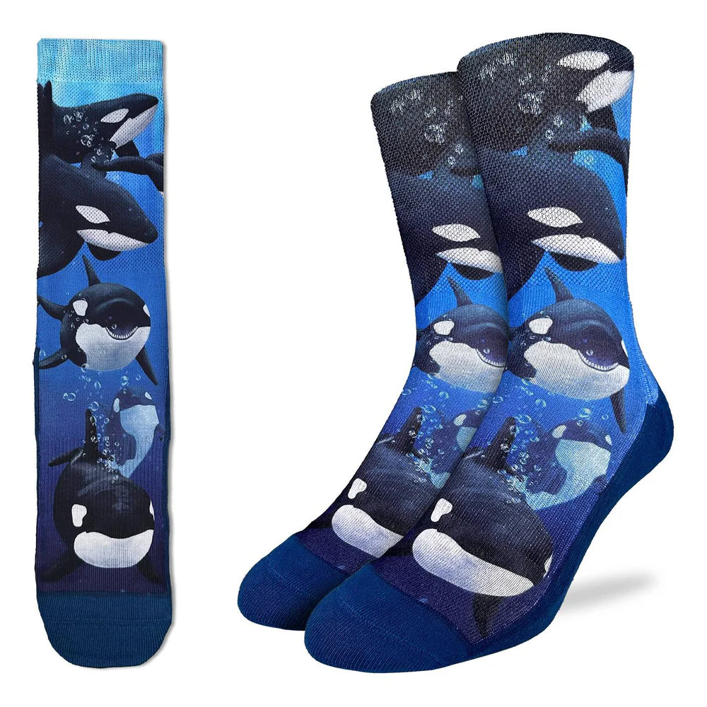 POD OF ORCAS ACTIVE SOCKS