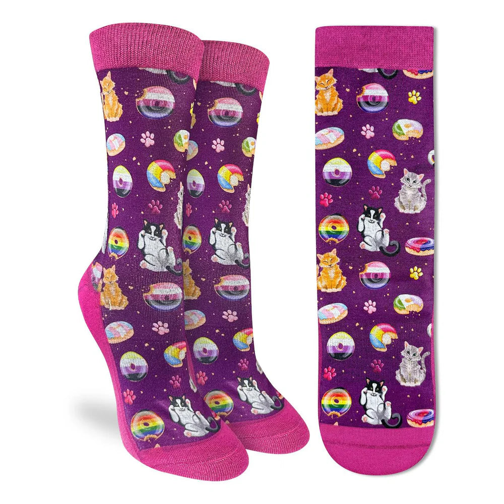 KITTIES & DONUTS ACTIVE SOCKS
