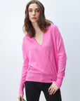 LUNA WRAP SWEATER