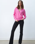 LUNA WRAP SWEATER