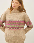 FAIR ISLE MID BLOCK SWEATER