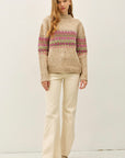 FAIR ISLE MID BLOCK SWEATER