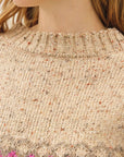 FAIR ISLE MID BLOCK SWEATER