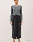 PATCH POCKET TENCEL SKIRT