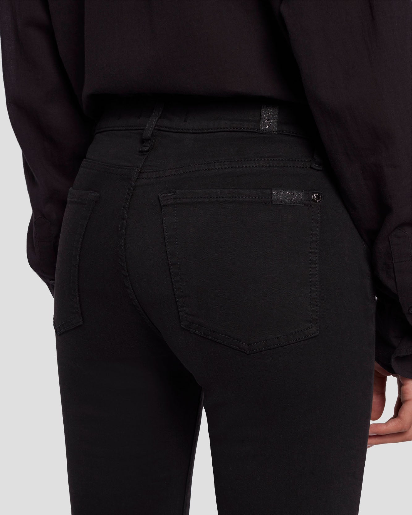 DOJO TAILORLESS FLARE IN BLACK