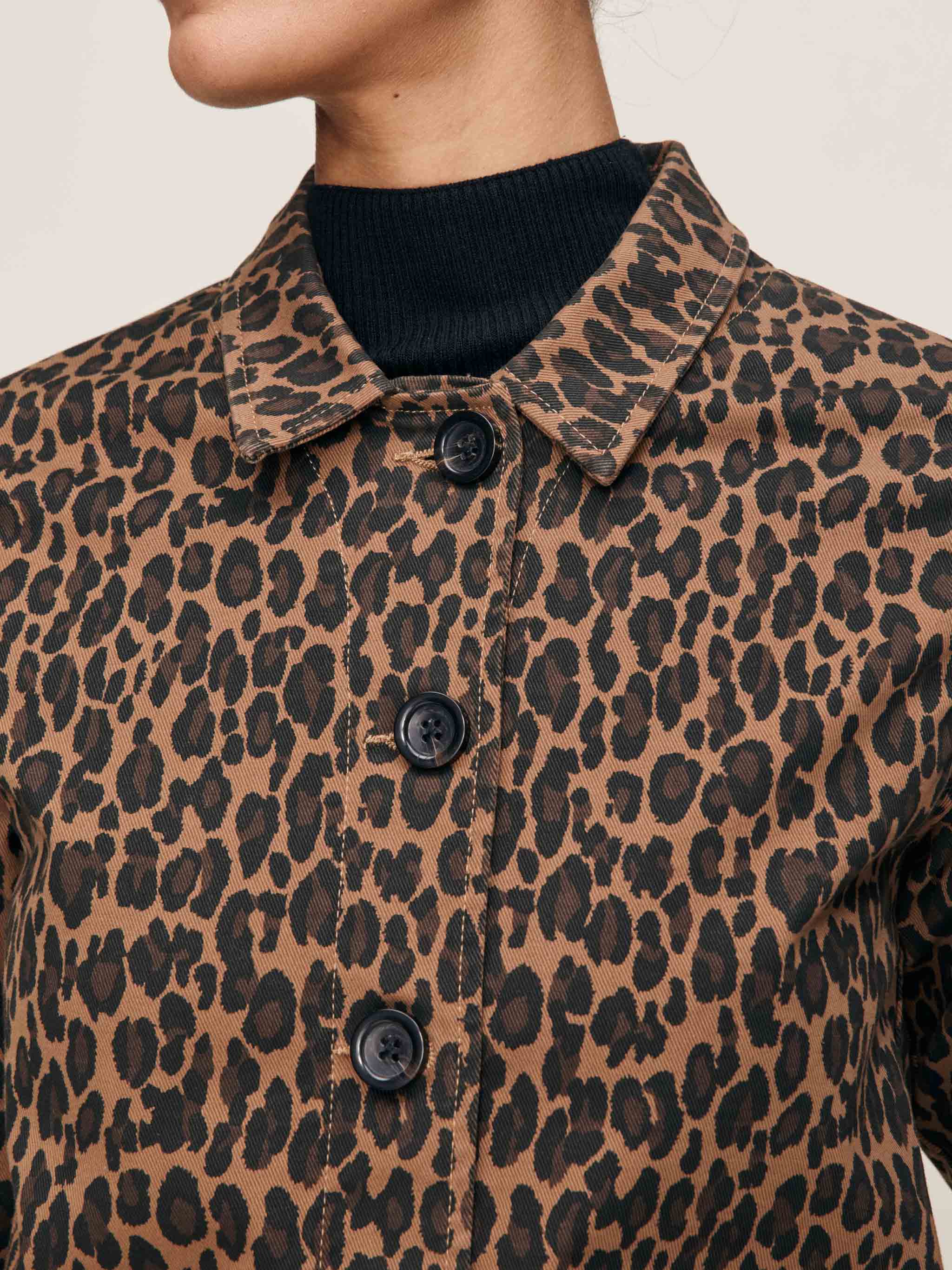 HARLOE LEOPARD JACKET