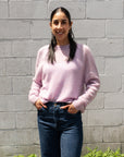 AMARA LOBO CREW NECK SWEATER