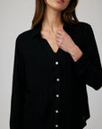 BASKET WEAVE STRIPE CLASSIC BUTTON DOWN SHIRT