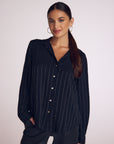 LUREX STRIPE CLEAN SHIRT