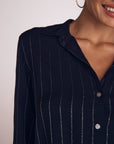 LUREX STRIPE CLEAN SHIRT