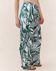 PALM PARADISE WIDE LEG PANT WITH WIDE HEM